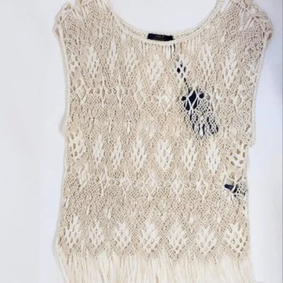 Ralph Lauren Crochet Top M - Picture 2 of 9